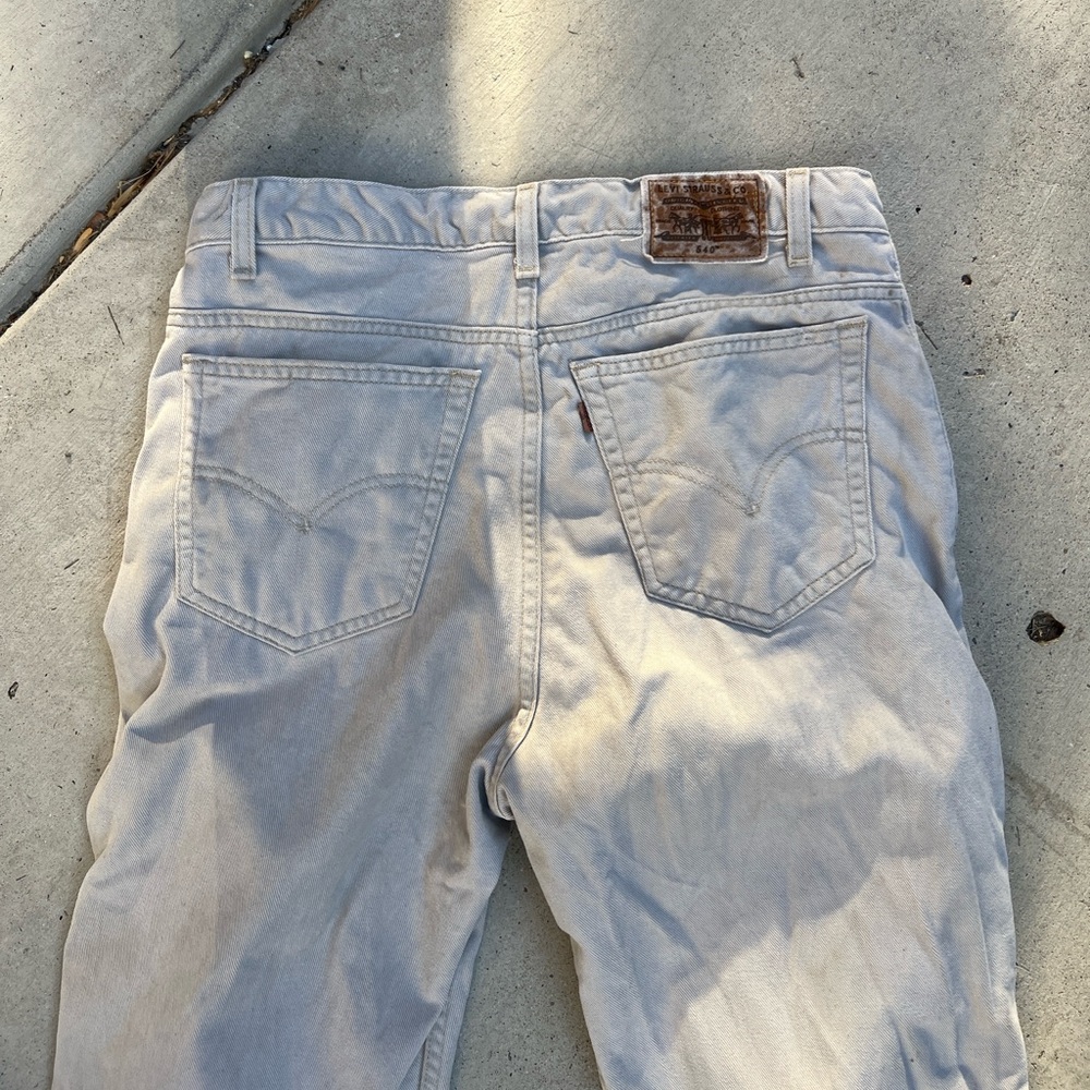 Vintage Levi’s brown tab